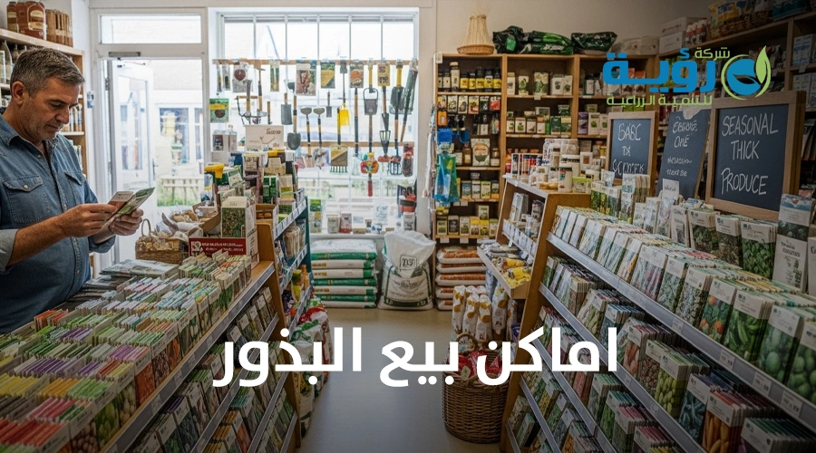 اماكن بيع البذور