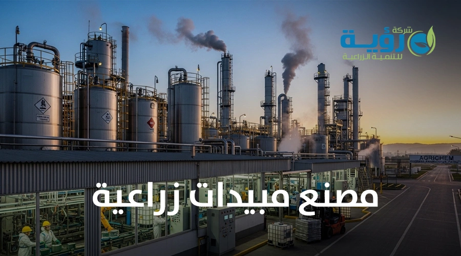 استدامة الزراعة: كيف يساهم مصنع مبيدات زراعية في حماية البيئة