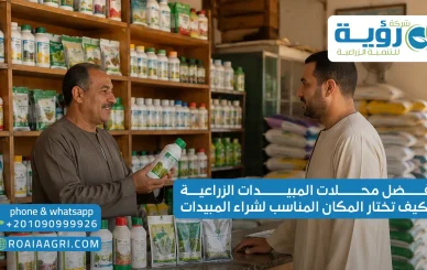 أفضل محلات المبيدات الزراعية وكيف تختار المكان المناسب لشراء المبيدات