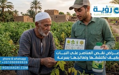 أعراض نقص العناصر على النبات وكيف تكتشفها