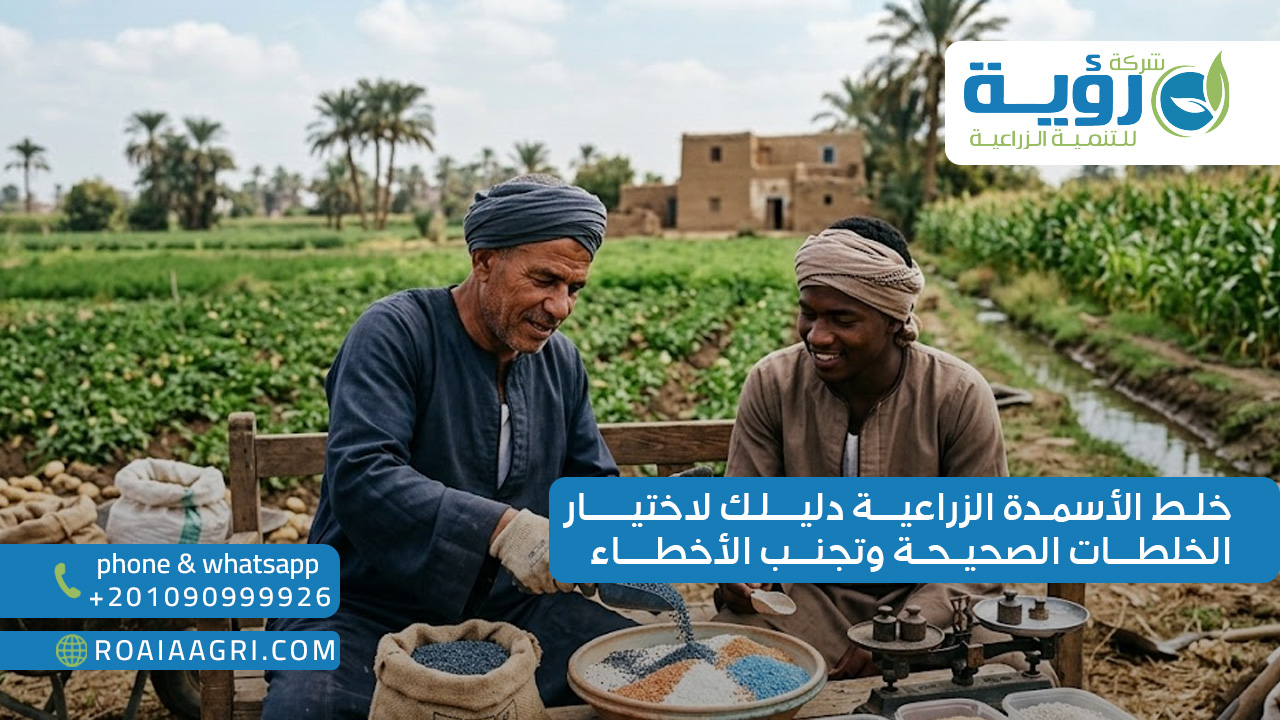 خلط الأسمدة الزراعية دليلك لاختيار الخلطات الصحيحة وتجنب الأخطاء3