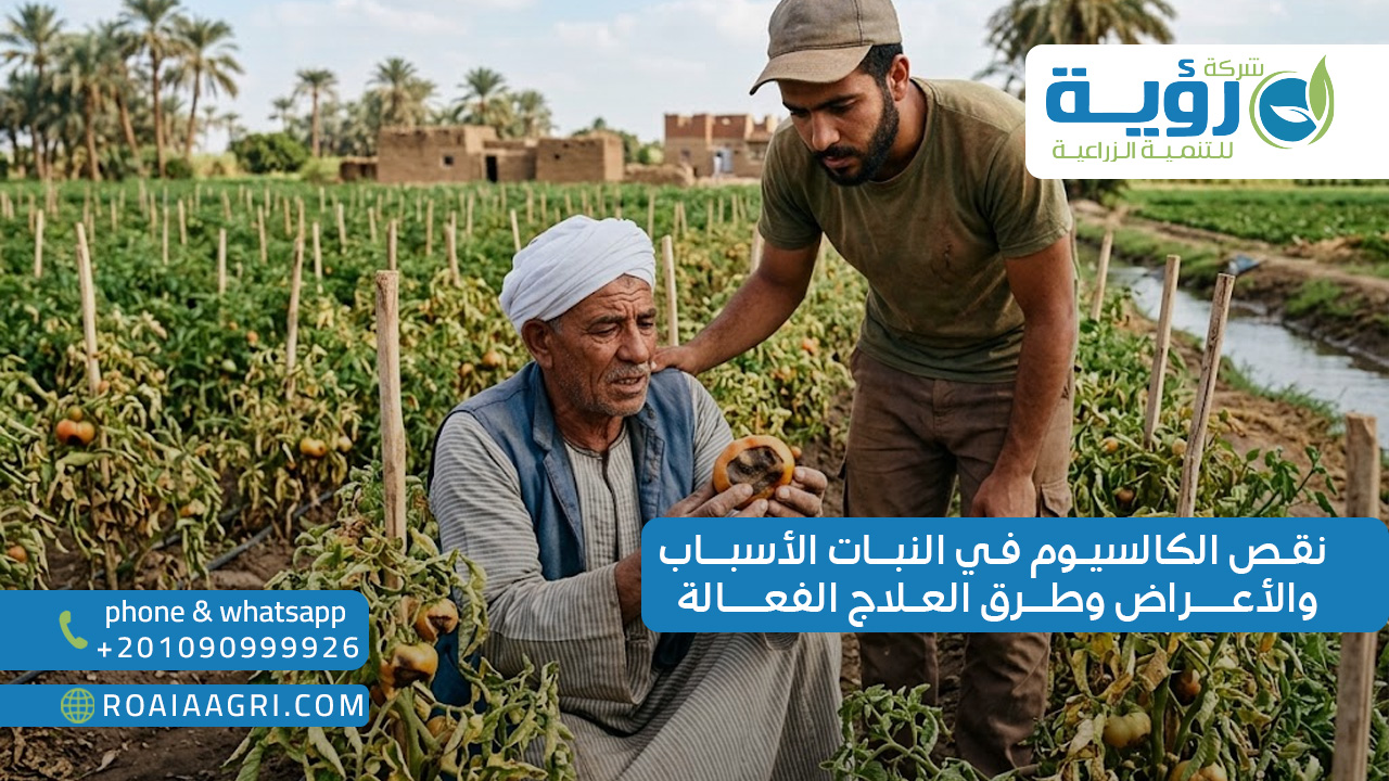 نقص الكالسيوم في النبات الأسباب والأعراض وطرق العلاج الفعالة