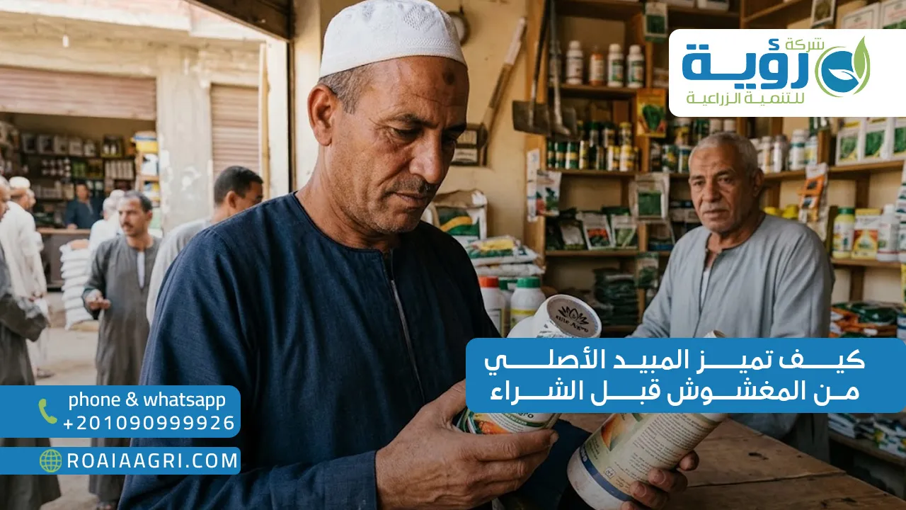 كيف تميز المبيد الأصلي من المغشوش قبل الشراء