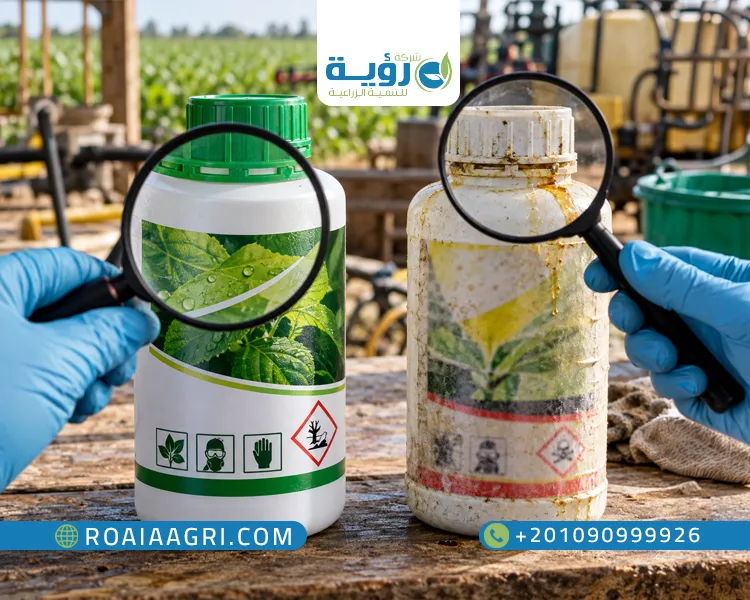 كيف تميز المبيد الأصلي من المغشوش